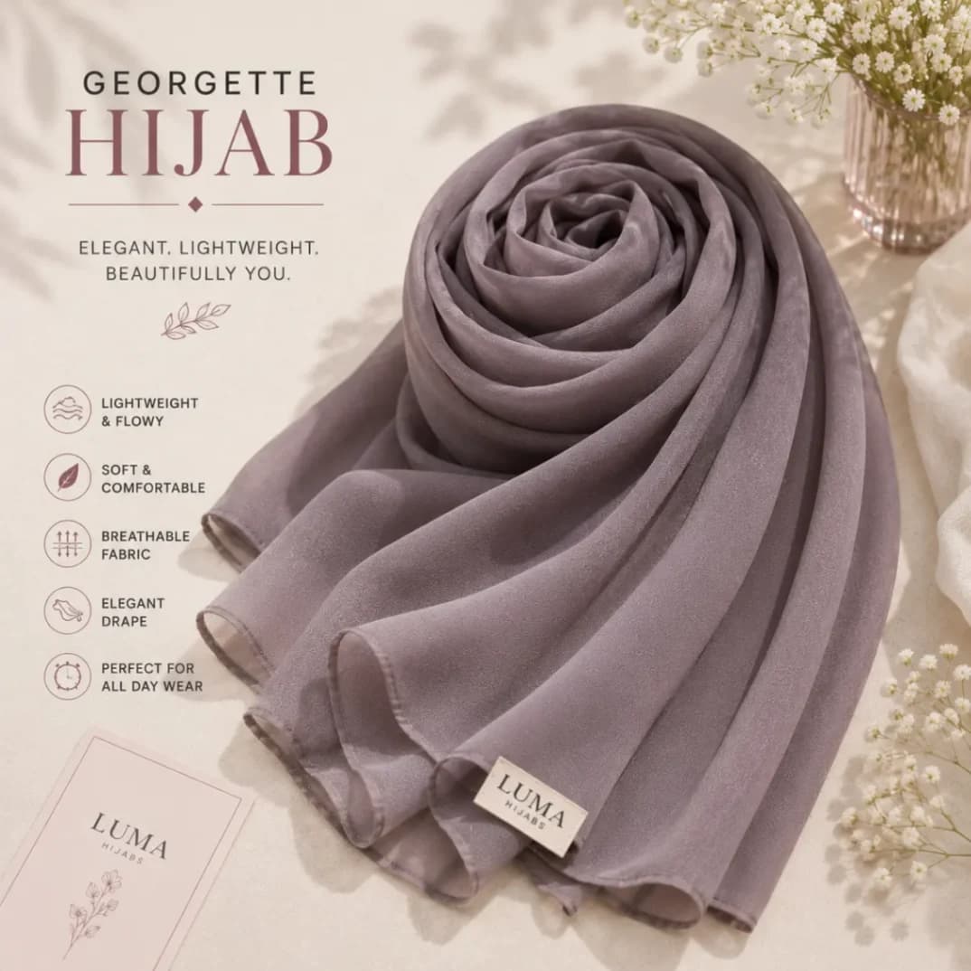 Georgette Hijab
